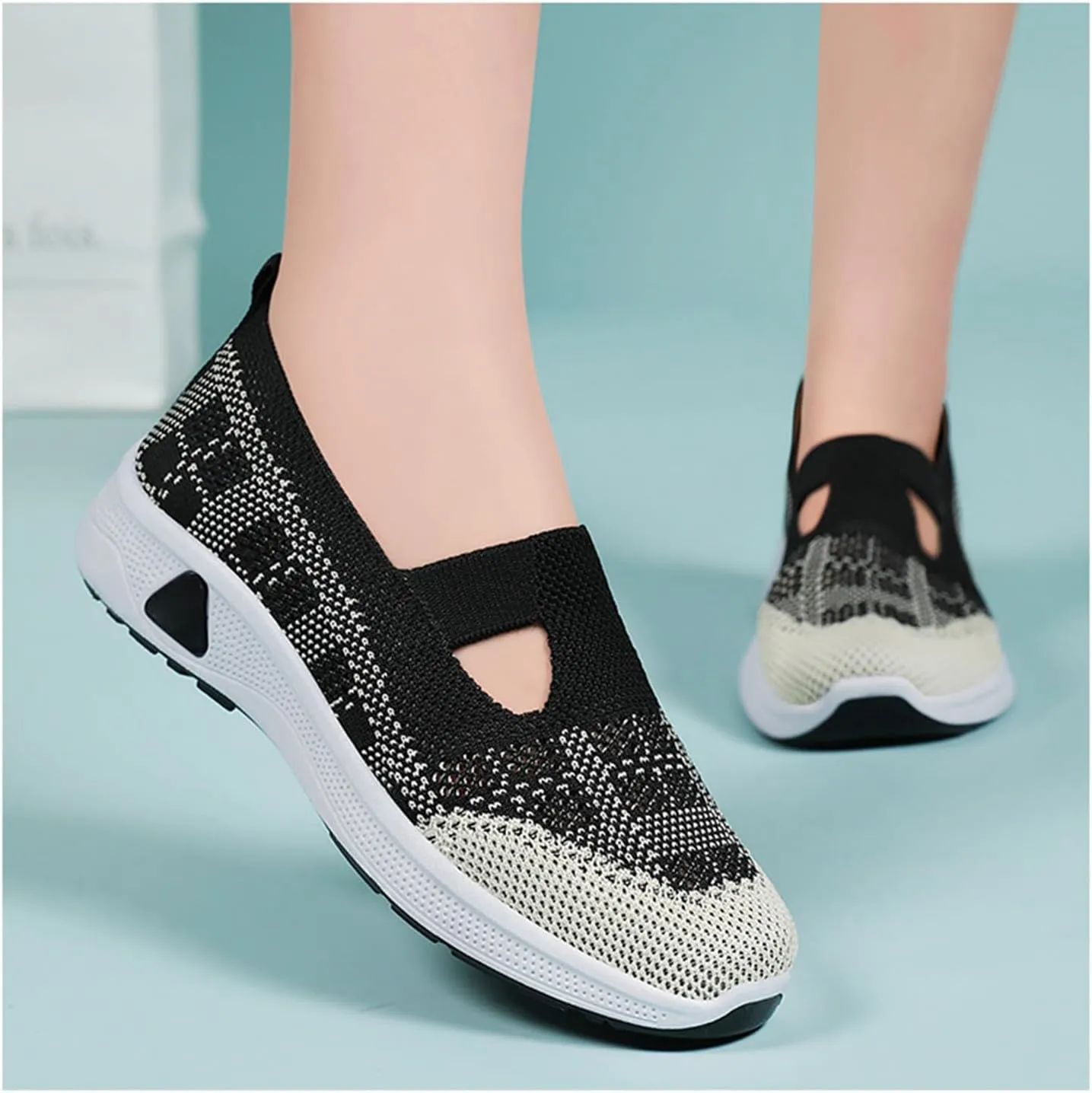 Canvas Shoes for Women Wide Width Slip On Walking Sneakers Low Top Sneakers Orthopedic Shoes for Women Comfort Wear Orthowear Shoe Pull On Comfortable Footwear All Day Wear Non Slip Nursing Shoe