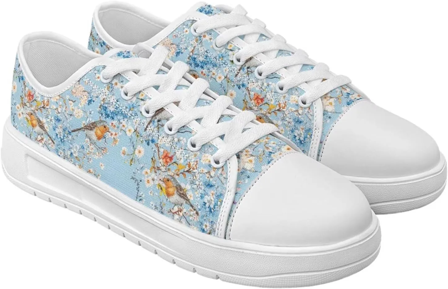 Canvas Slip on Shoes for Women Trendy Low Top Barefoot Sneakers Lace Up Design Walking Flats