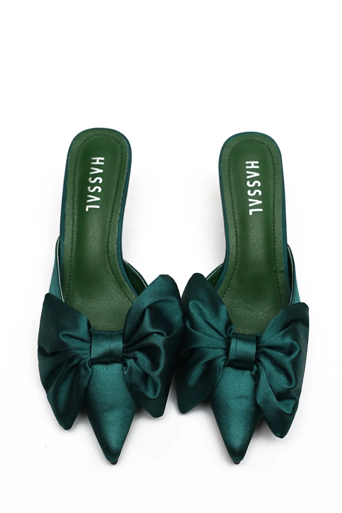 Dilek Mule Heel Green