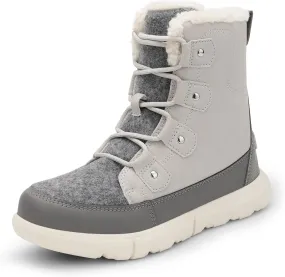 DREAM PAIRS Womens Winter Boots Cozy Faux Fur Anti-Slip Snow Boots Lace Up Comfort Stylish Ankle Booties for Cold Weather City Walk