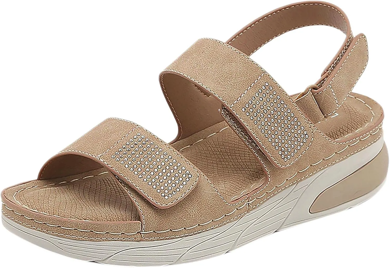 Dress Sandals for Women 2025 Fashion Platform Wedge Casual Sandal Athletic Sport Sandals