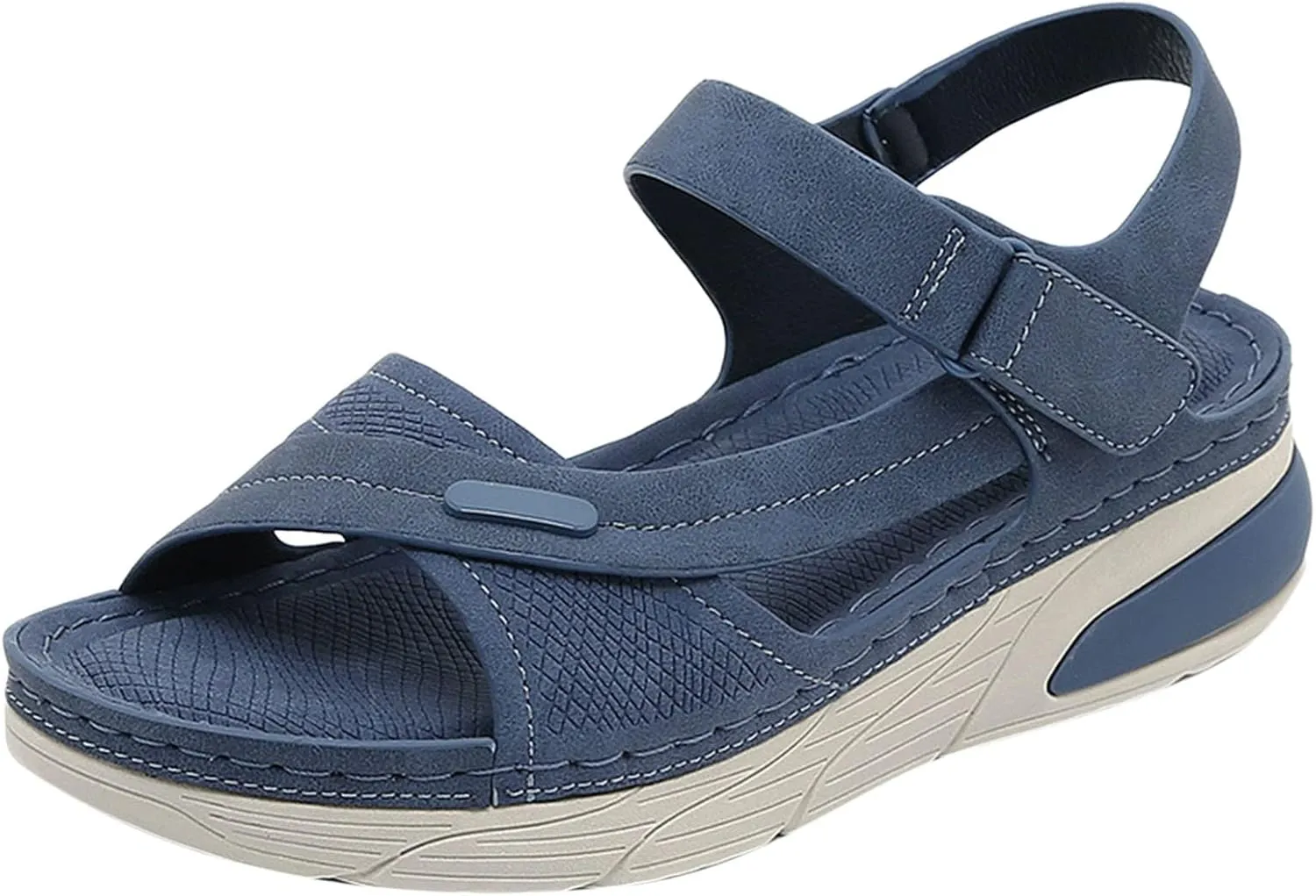 Dress Sandals for Women 2025 Fashion Platform Wedge Casual Sandal Breathable Athletic Sport Sandals Arch Support