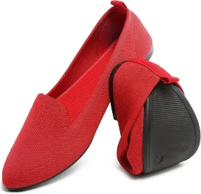 HEAWISH Women’s Flats Shoes Pointed Toe Ballet Flats Dressy Comfortable
