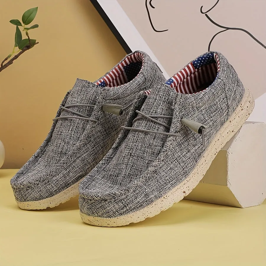 Herenslip loafers - Comfortabele en slipvaste casual schoenen met vlagontwerp