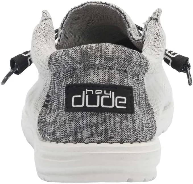 Hey Dude Men's Wally Stretch | Men's Loafers | Comfortable & Light-Weight