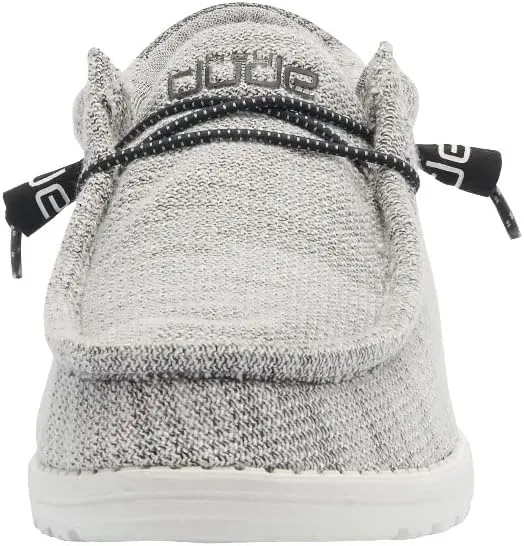 Hey Dude Men's Wally Stretch | Men's Loafers | Comfortable & Light-Weight