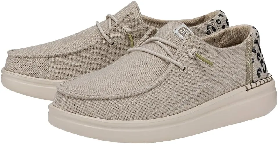 Hey Dude Women's Wendy Rise | Loafers | Slip On Shoes | Comfortable & Light Weight