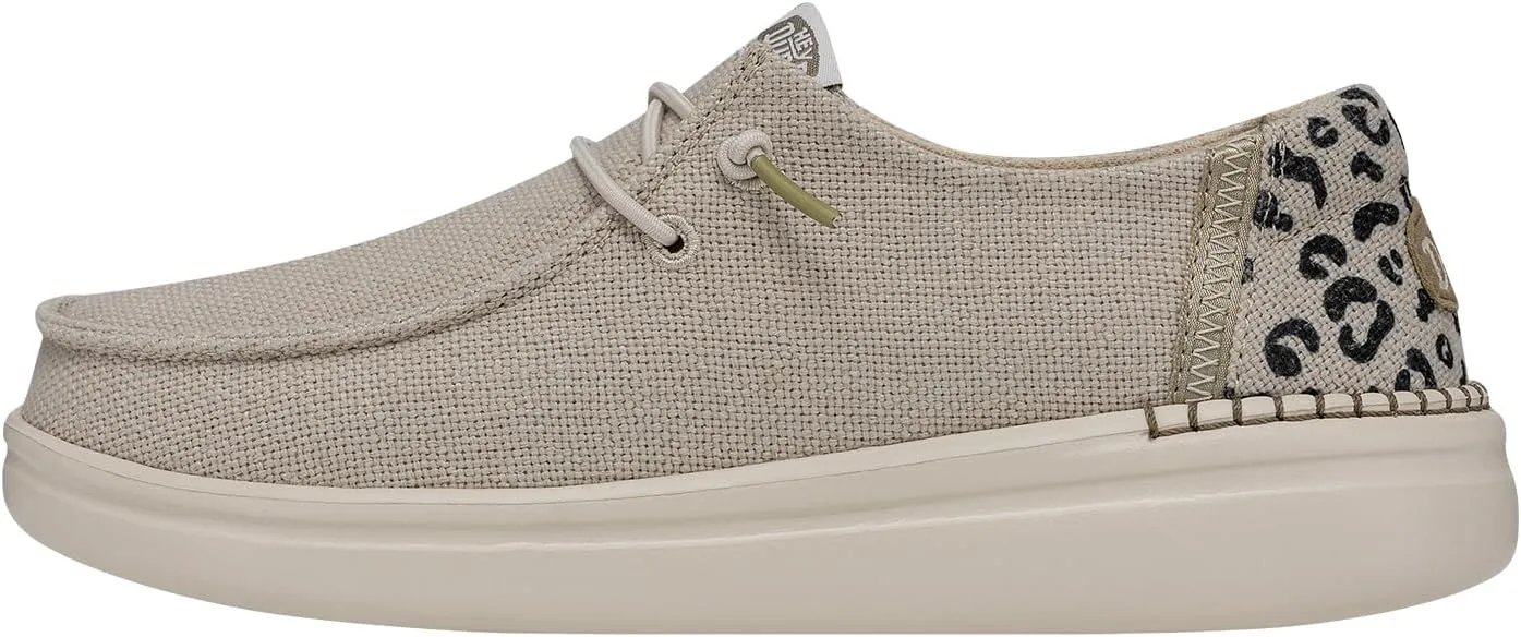 Hey Dude Women's Wendy Rise | Loafers | Slip On Shoes | Comfortable & Light Weight