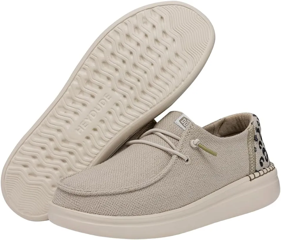 Hey Dude Women's Wendy Rise | Loafers | Slip On Shoes | Comfortable & Light Weight