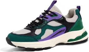 LUCKY STEP Women's Platform Chunky Fashion Sneakers Mesh Casual Running Tennis Workout Sport Work Trendy Athletic Walking Shoes