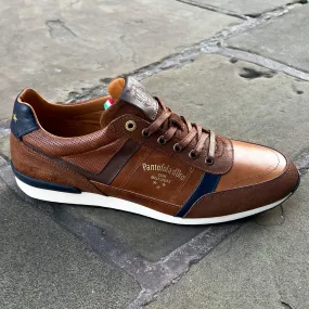 "Matera" Tortoise Shell Leather Sneaker