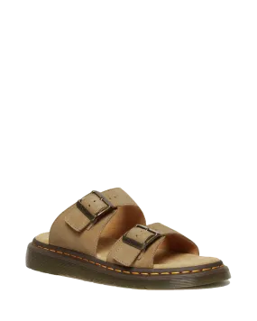 Savannah Tumbled Nubuck Sandals in Savannah Tan