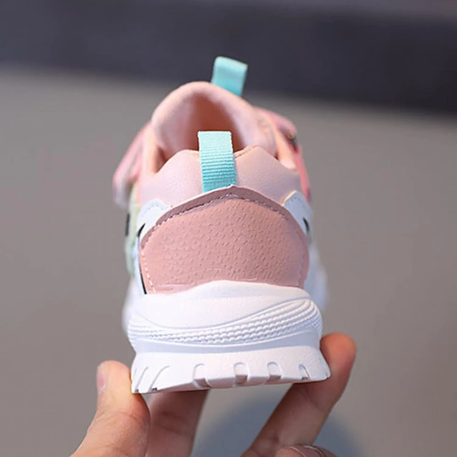 sfdgfhyf Tennis Shoes Kids Girls Sports Shoes Casual Single Shoes First Shoes Summer Outdoor Soft Breathable Sports