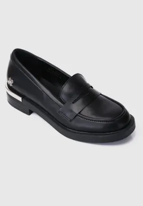 Smile Feels Good Loafers (Black)