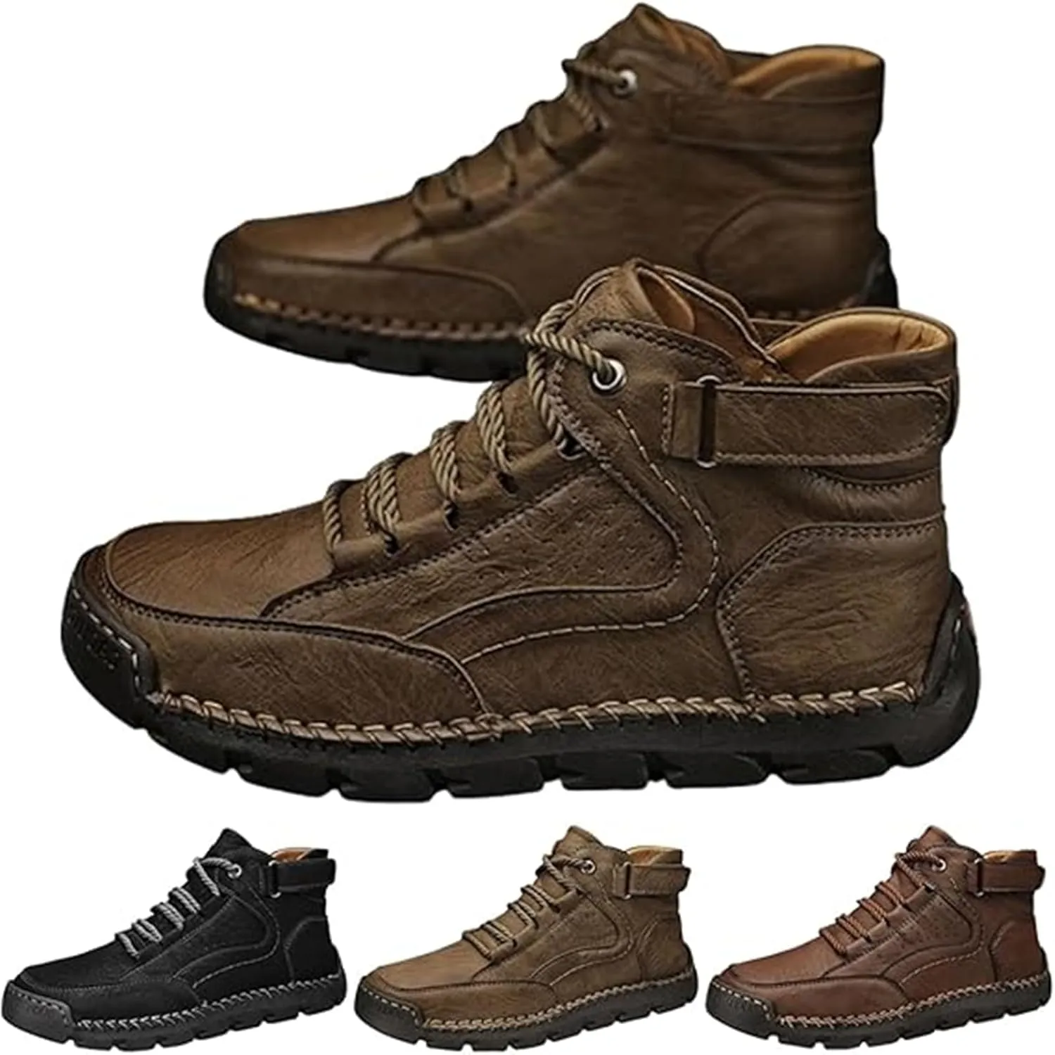 Tanners Shoes Men, Comfortable Lightweight Leather Stylish Walking Driving Casual Tanner Shoe
