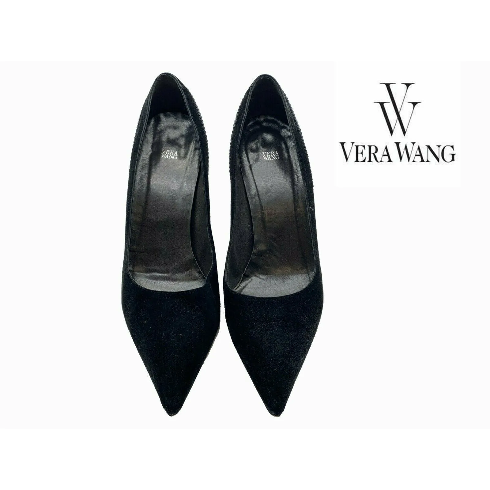 Vera Wang Heels Black Size 7.5