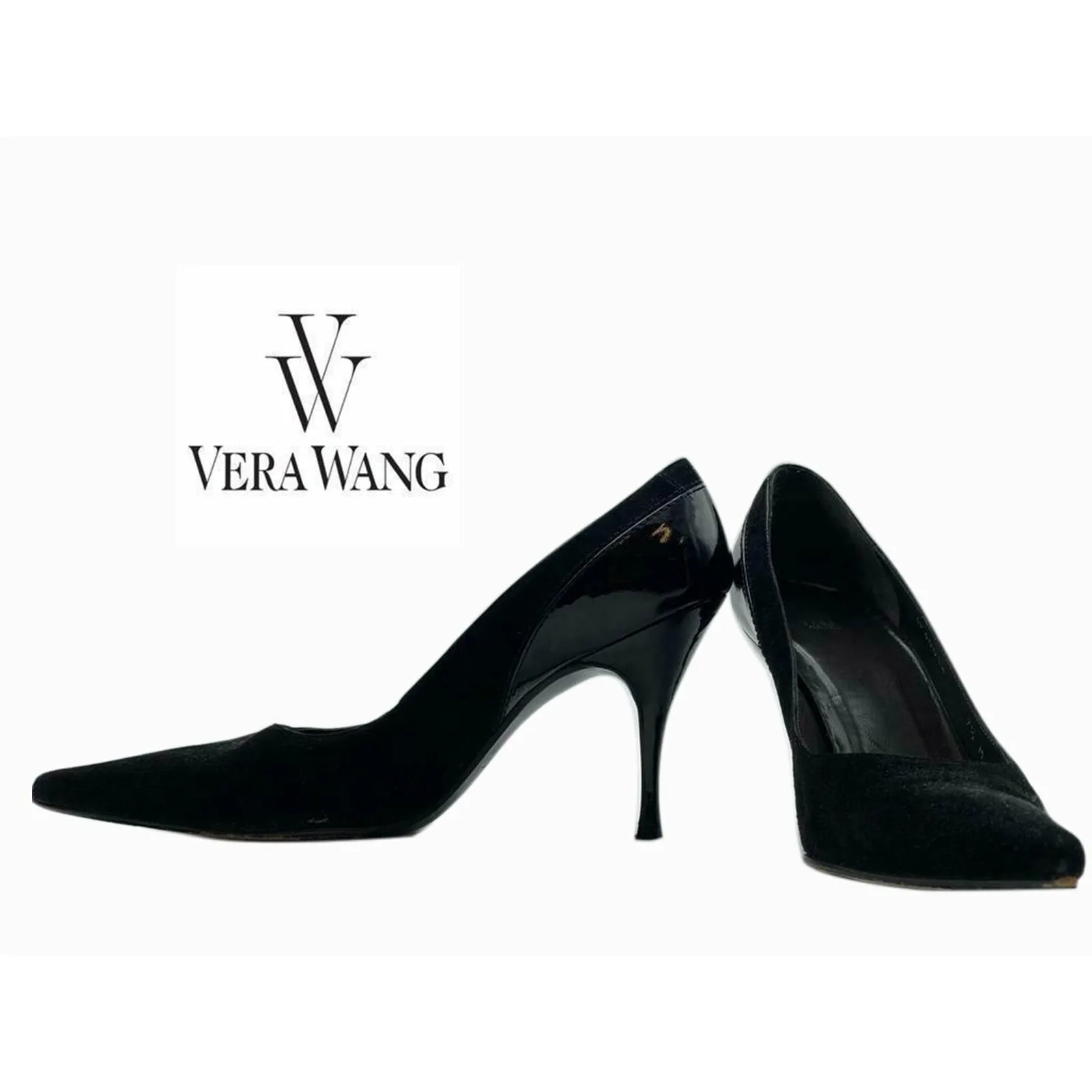 Vera Wang Heels Black Size 7.5