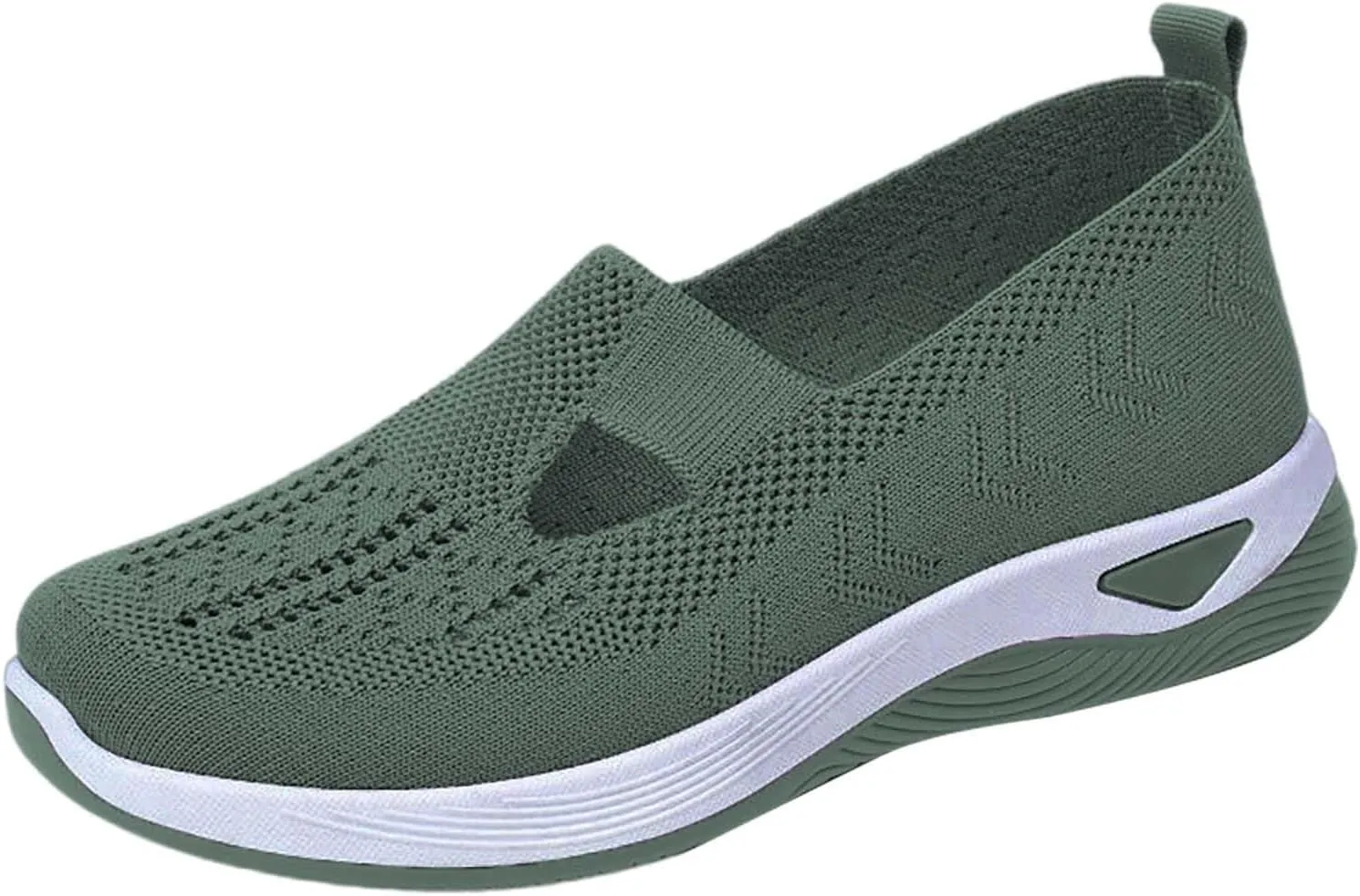 Women's Woven Orthopedic Breathable Soft Shoes Tennis Shoes Womens Wide Feet Casual Work Shoes Platform Sneakers White Tennis Shoe Loafers Dress Shoe